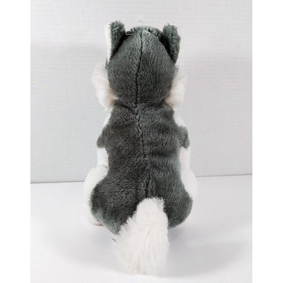 Siberian Husky Plush Stuffed Animal DOG Blue Eyes Brooklyn Doll Co. Vintage - Picture 3 of 4